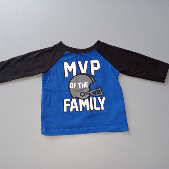 🎯 10 for $10 / Baby Boy 0-3 Months Shirt, MVP Of the Family - Picture 3 of 10